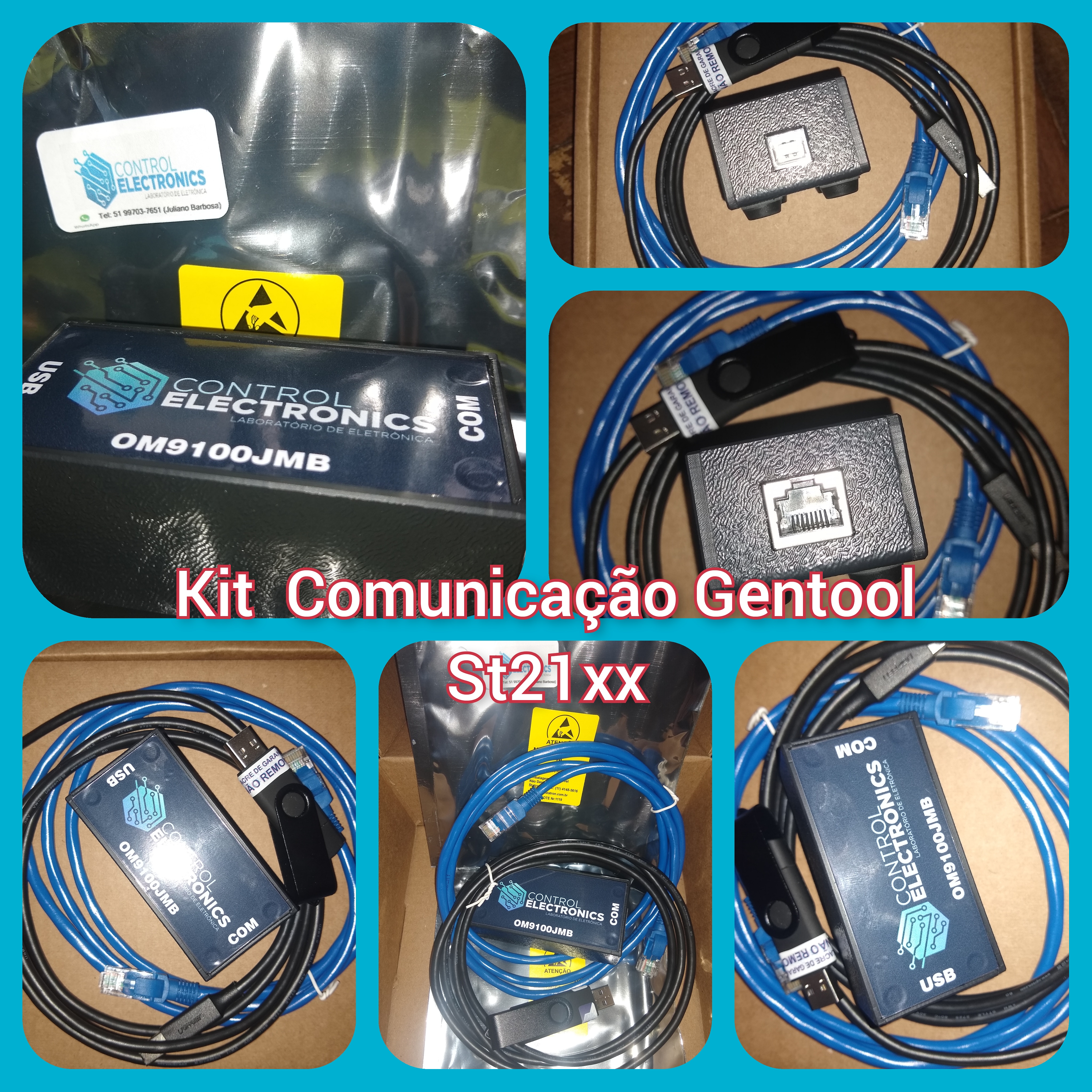 Kit Comunicação Gentool St21xx Stemac